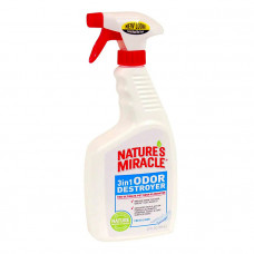8in1 Nature's Miracle 3in1 Odor Destroyer - Для видалення запахів, з ароматом свіжої білизни