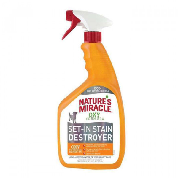 8in1 Nature's Miracle Set-In Stain Destroyer ORANGE OXY - Уничтожитель пятен и запахов  для собак фото