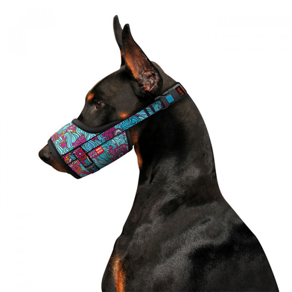 Collar Waudog Nylon Намордник для собак с пластиковым фастексом, рисунок "Лето" фото