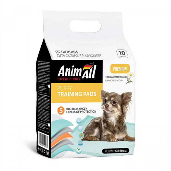 AnimAll Пеленки гигиенические с ароматом ромашки для собак фото