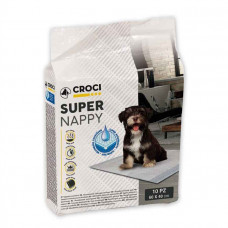 Croci Super Nappy - Одноразові гігієнічні пелюшки для собак та котів