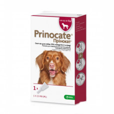 Prinocate (Принокат) краплі на холку від бліх, кліщів та гельмінтів для собак 10 -25 кг