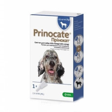Prinocate (Принокат) краплі на холку від бліх, кліщів та гельмінтів для собак 25-40 кг