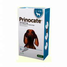 Prinocate (Принокат) краплі на холку від бліх, кліщів та гельмінтів для собак 4 -10 кг