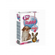 Lolo Pets baby Повнораціонний гранульований корм для молодих кроликів