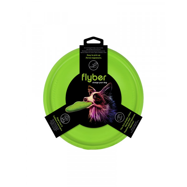 Флайбер (Flyber) літаюча тарілка для собак фото