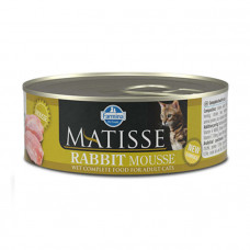 Farmina Matisse Cat Mousse Rabbit консерва для кошек с кроликом, паштет