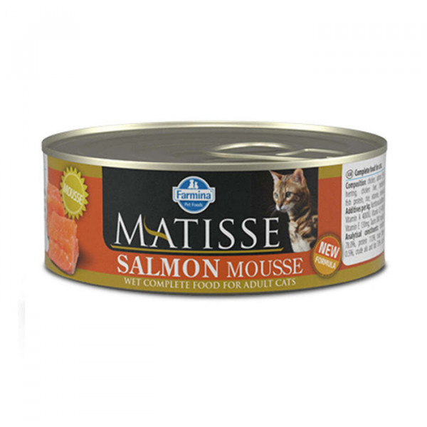Farmina Matisse Cat Mousse Salmon консерва для котів з лососем, паштет фото