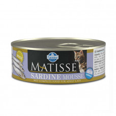 Farmina Matisse Cat Mousse Sardine консерва для кошек с сардинами, паштет