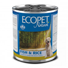 Farmina Ecopet Natural Dog Fish&Rice Консерва з рибою та рисом для дорослих собак усіх порід