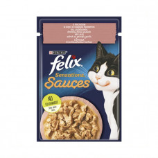 Felix Sensations в соусе с лососем и креветками фото