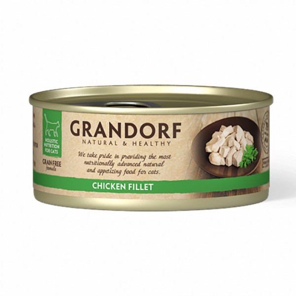 Grandorf Chicken Breast - Консерва для котів з курячою грудкою фото