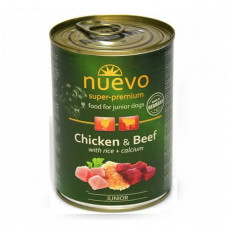 Nuevo Junior Chicken & Beef консерва для цуценят з куркою та яловичиною фото