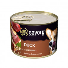 Savory Dog Gourmand Duck консерва для собак с уткой