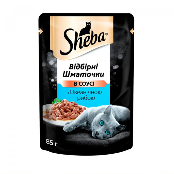 Sheba Selection in Sauce с океанической рыбой в соусе фото