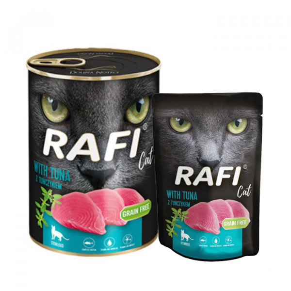 Rafi Sterilised Cat консерва для стерилизованных кошек с тунцом фото