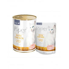 Piper cat Adult Chicken консерва для взрослых кошек с курицей