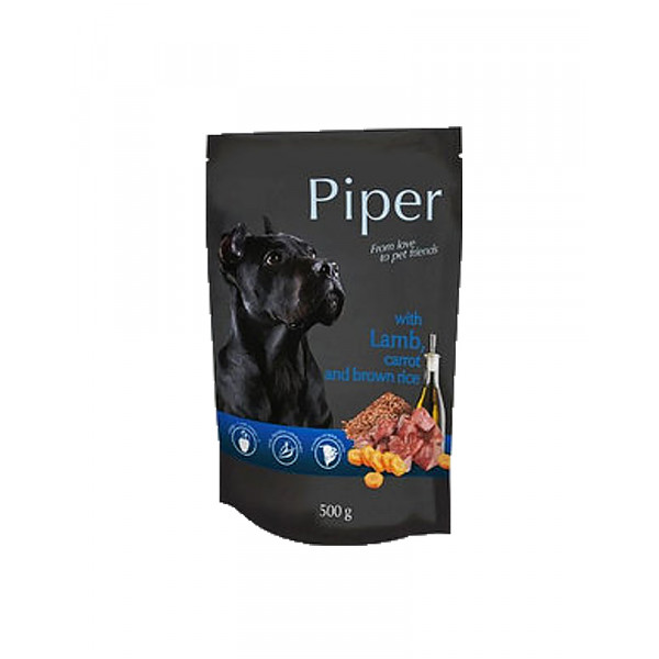 Dolina Noteci Piper Lamb & Carrot консерва (пауч)  для собак з ягням, морквою і коричневим рисом фото