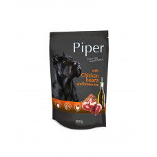 Dolina Noteci Piper Chicken Hearts  консерва (пауч) для собак з курячими серцями і коричневим рисом