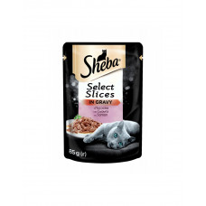Sheba Selection in Sauce с лососем в соусе фото