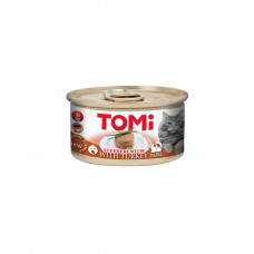 TOMi Turkey консерва для котів з індичкою, мус