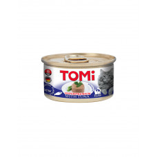 TOMi Tuna консерва для котов с тунцом, мусс