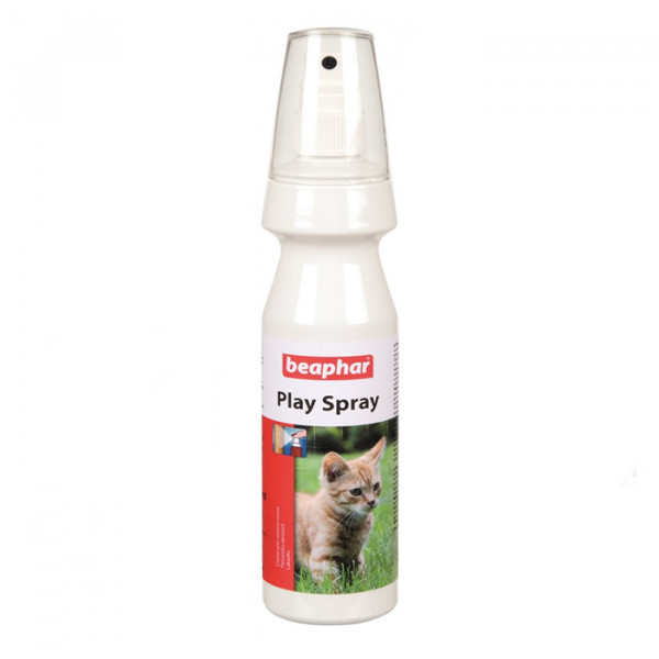 Beaphar Play Spray cпрей для привлечения кошек и котят к местам для игр и точке когтей фото