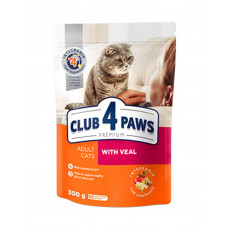 Клуб 4 Лапи Premium with Veal для дорослих кішок з телятиною