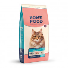 Home Food для кастрированных и стерилизованных котов с кроликом и клюквой