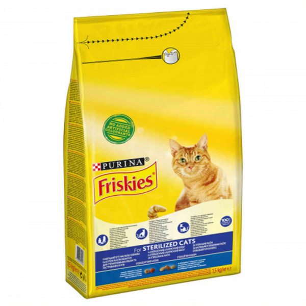 Friskies Sterilised для взрослых стерилизованных котов фото