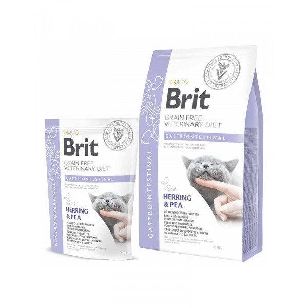 Brit GF Veterinary Diets Cat Gastrointestinal Сухий лікувальний корм для кішок, при порушеннях травлення фото
