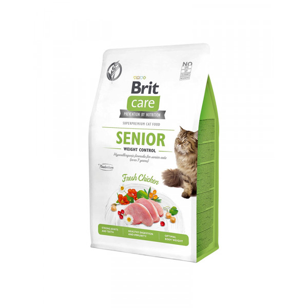Brit Care Cat Grain Free Senior & Weight Control фото