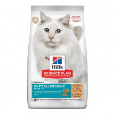 Hill's Science Plan Adult Hypoallergenic сухой беззерновой гипоаллергенный корм для кошек