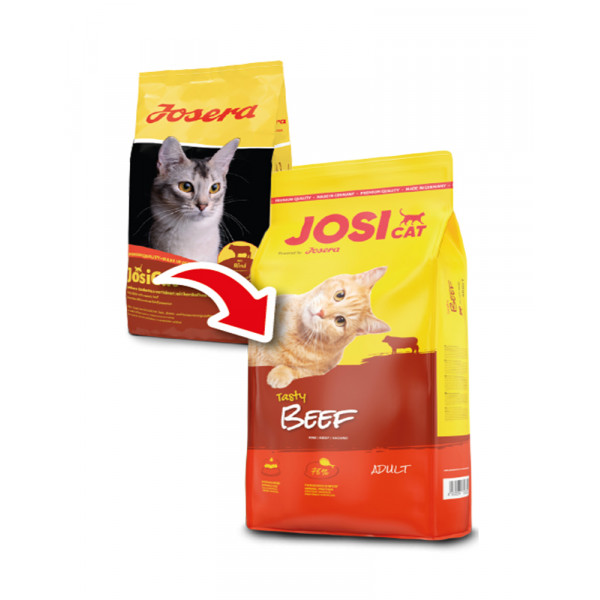 Josera JosiСat  Tasty Beef для котов с говядиной фото