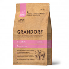 Grandorf Lamb and Brown Rice Puppy - Грандорф Сухой корм с ягнёнком и бурым рисом для щенков фото