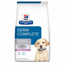 Hill's Prescription Diet Derm Complete Puppy для цуценят всіх порід при харчовій алергії та атопічному дерматиті