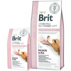 Brit GF VetDiets Dog Hypoallergenic Сухий лікувальний корм для собак, при харчовій алергії з лососем, горохом і гречкою