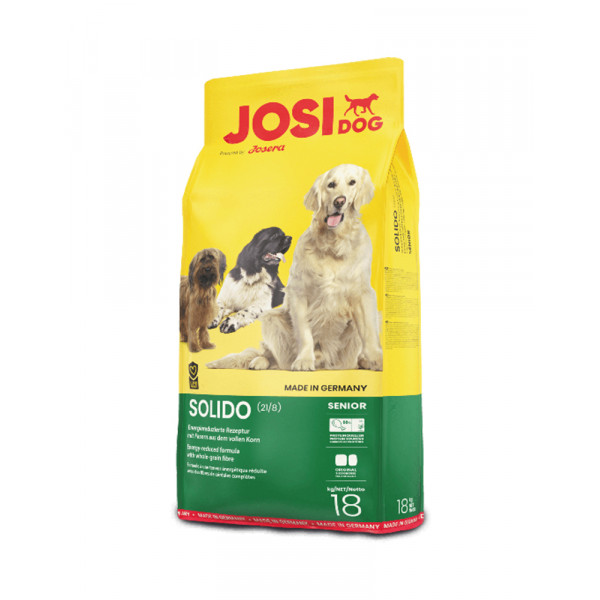 Josera JosiDog Solido корм для малоактивних і літніх собак фото