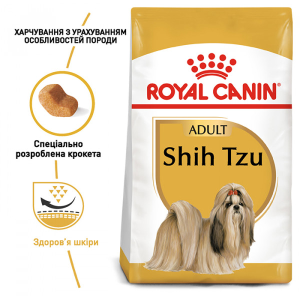 Royal Canin Shih Tzu Adult сухий корм для собак породи ши-тцу фото