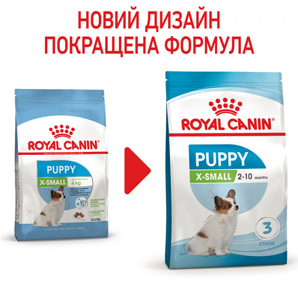 Royal Canin Puppy X-small сухий корм для цуценят маленьких та мініатюрних порід фото