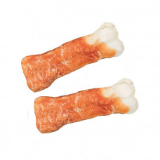 Лакомство Trixie Chicken Chewing Bone - жевательные кости для собак с курицой фото