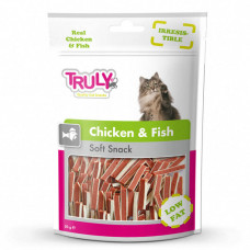 Truly Chicken & Fish Soft Snack - Мягкие снеки с курицей и рыбой для кошек