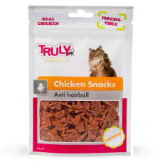 Truly Chicken Snacks (Anti hairball) - Лакомство для профилактики образований шерстяных комков для кошек