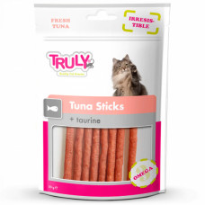 Truly Tuna Sticks + Taurine - Лакомство для кошек палочки с тунцем