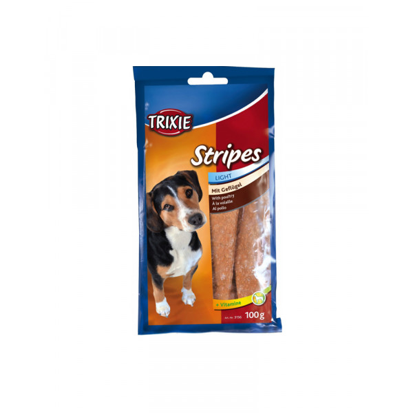 Trixie Stripes Light - ласощі для собак зі смаком птиці фото