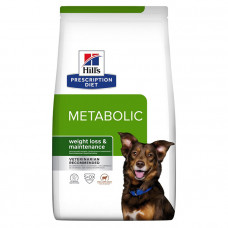 Hill's Prescription Diet Canine Metabolic L&R - Контроль і зниження ваги з ягням та рисом