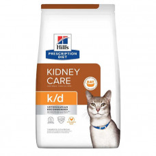 Hill's Prescription Diet Feline k/d Kidney Care корм для кішок з куркою