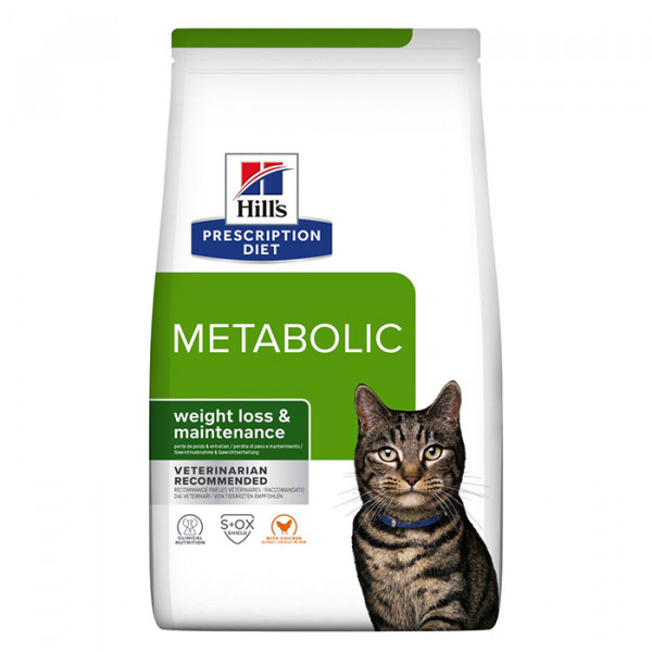 Hill's Prescription Diet Metabolic Weight Management корм для кошек с курицей фото