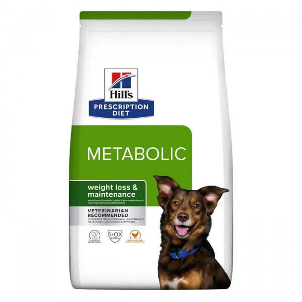 Hill's Prescription Diet Metabolic Weight Management корм для собак с курицей фото