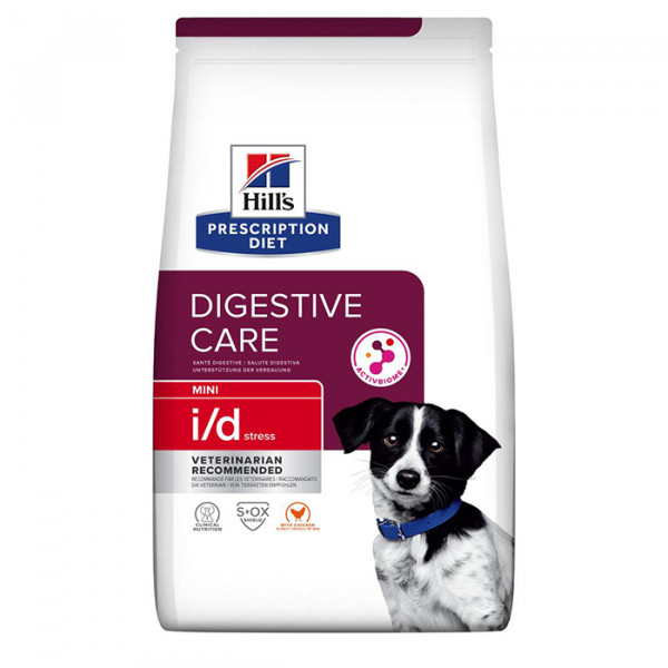 Hill's Prescription Diet i/d Canine Stress Mini корм для собак с курицей фото